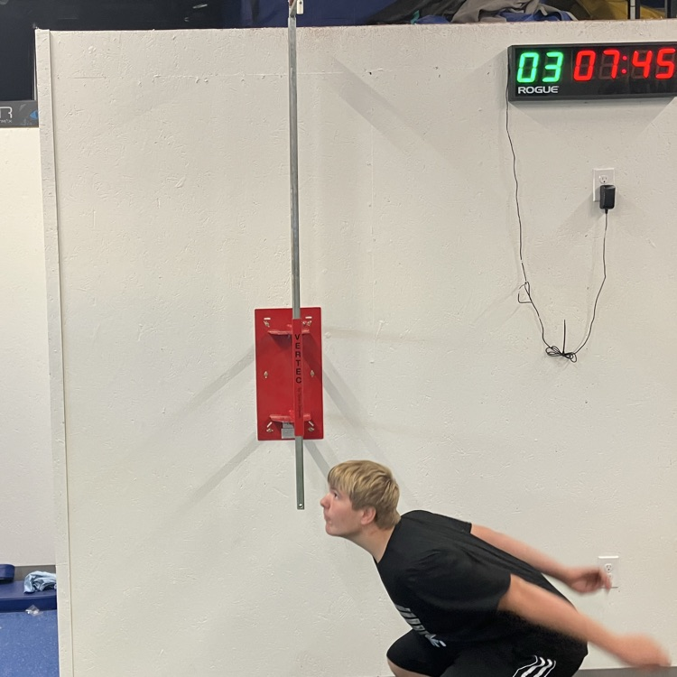 Testing our hops with Vertical Jump
