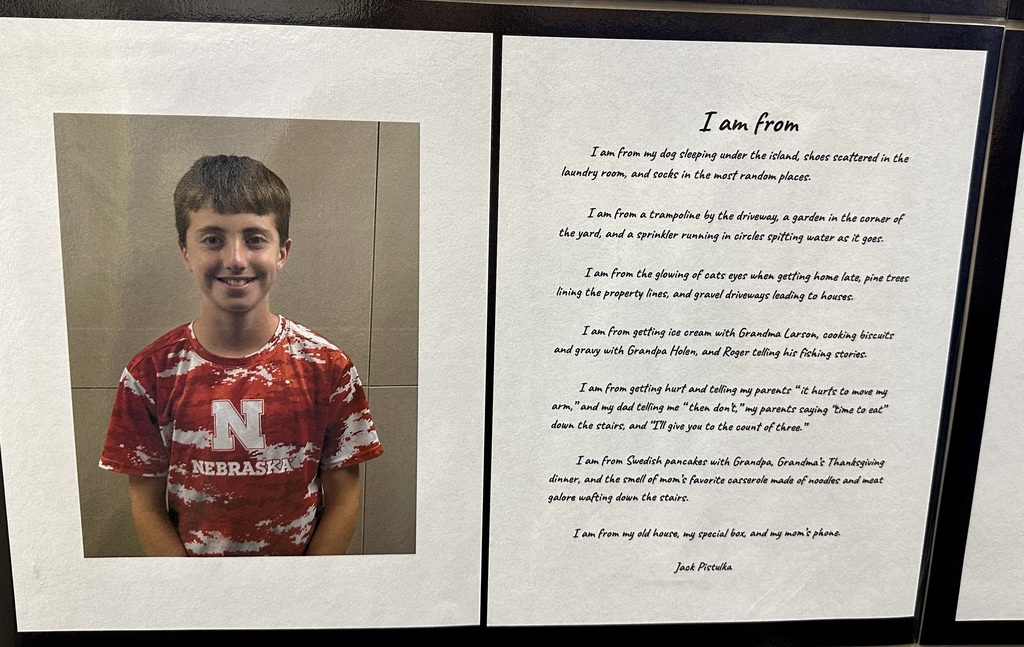 I am From Poems