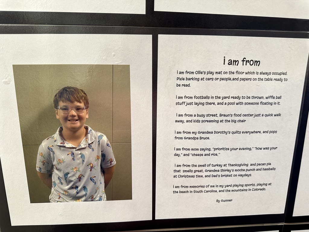 I am From Poems