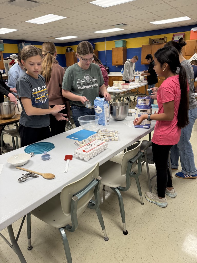 Spanish I prepping pan de muerto