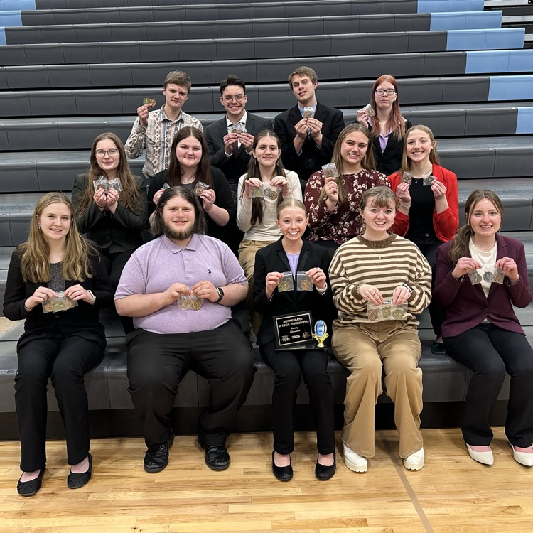 West Holt Speech Medalist at Summerland