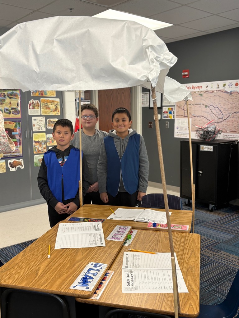 4th graders have been busy traveling The Oregon Trail! Through hands - on activities and teamwork, students got to simulate what life was like for pioneers-making choices, facing challenges, and learning how tough the journey west really was!
