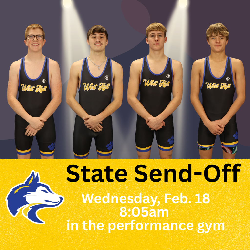 Boys Wrestling Send Off