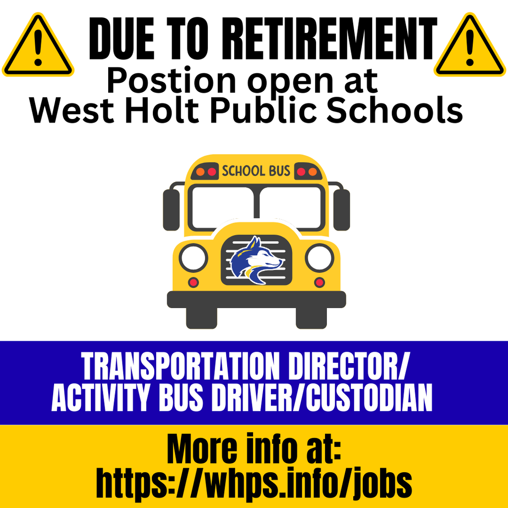 bus driver and custodian job opening