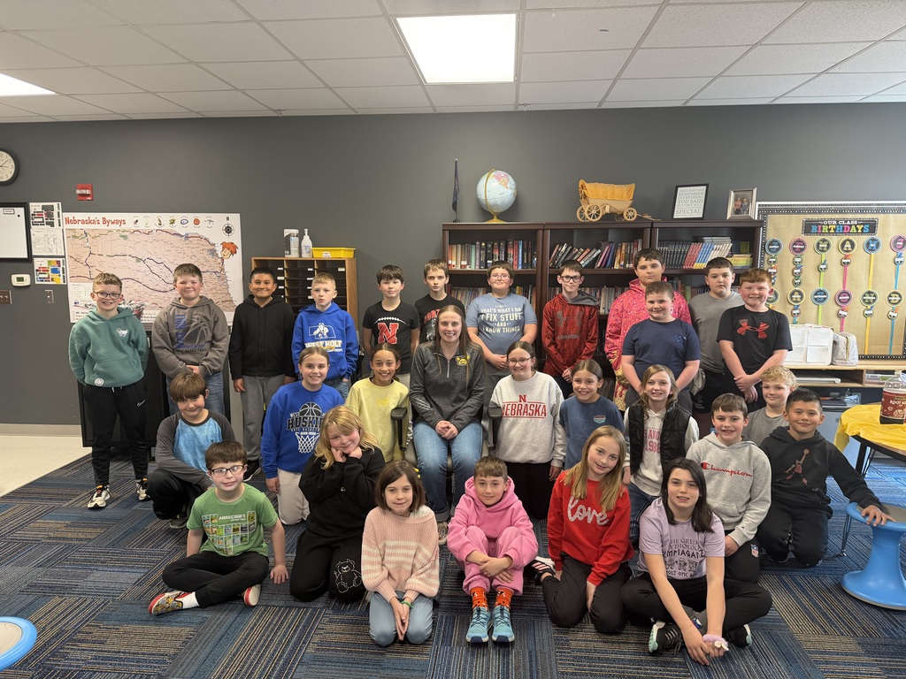 The 4th grade class with Ms. Goochey!