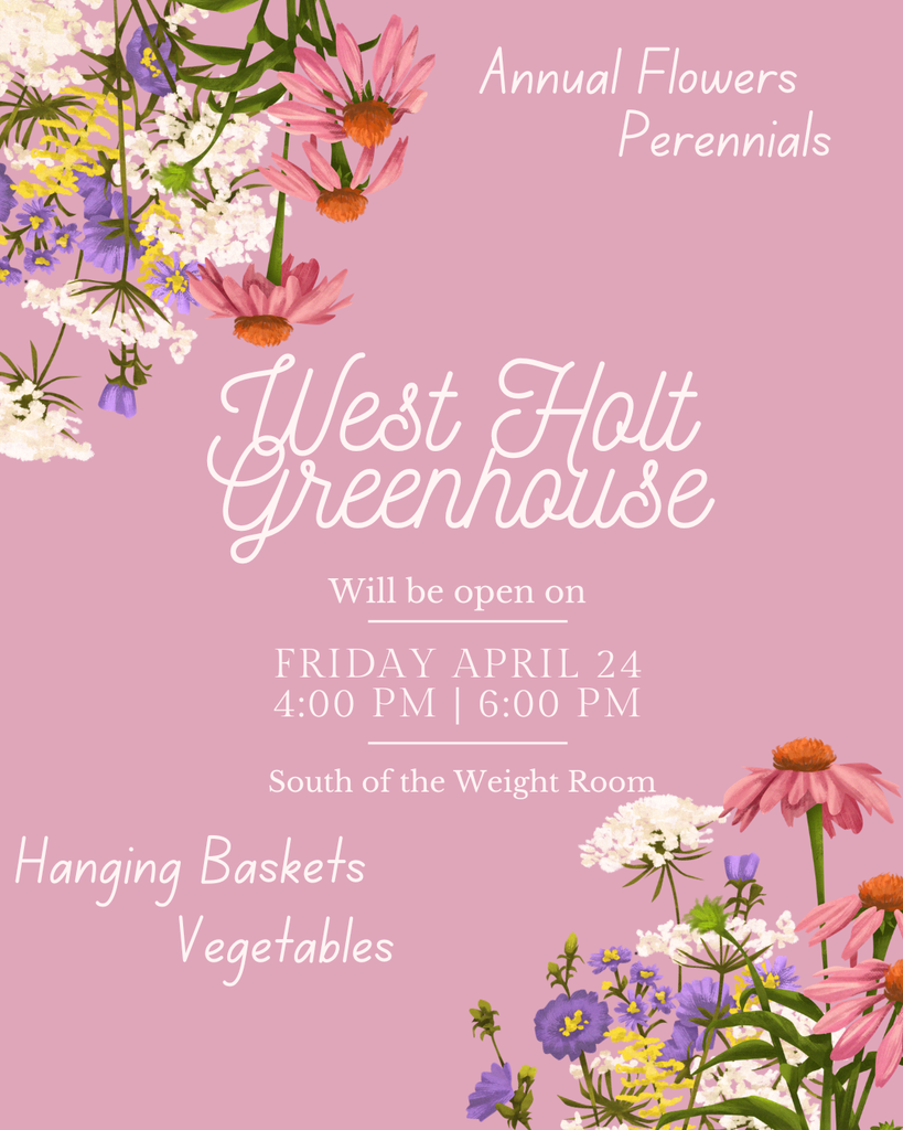 FFA Greenhouse Hours