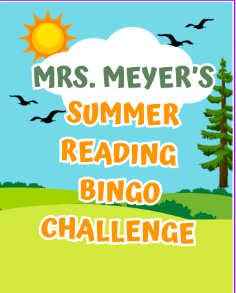 Summer Reading BINGO Challenge