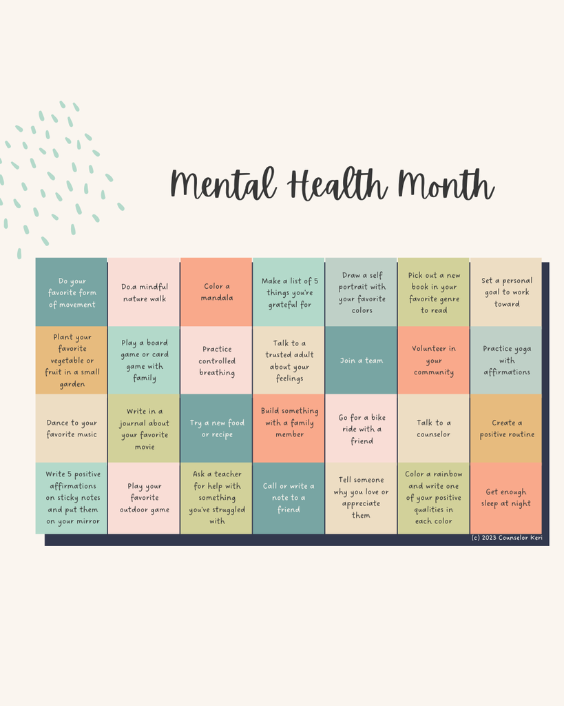 Mental Health Awareness Month