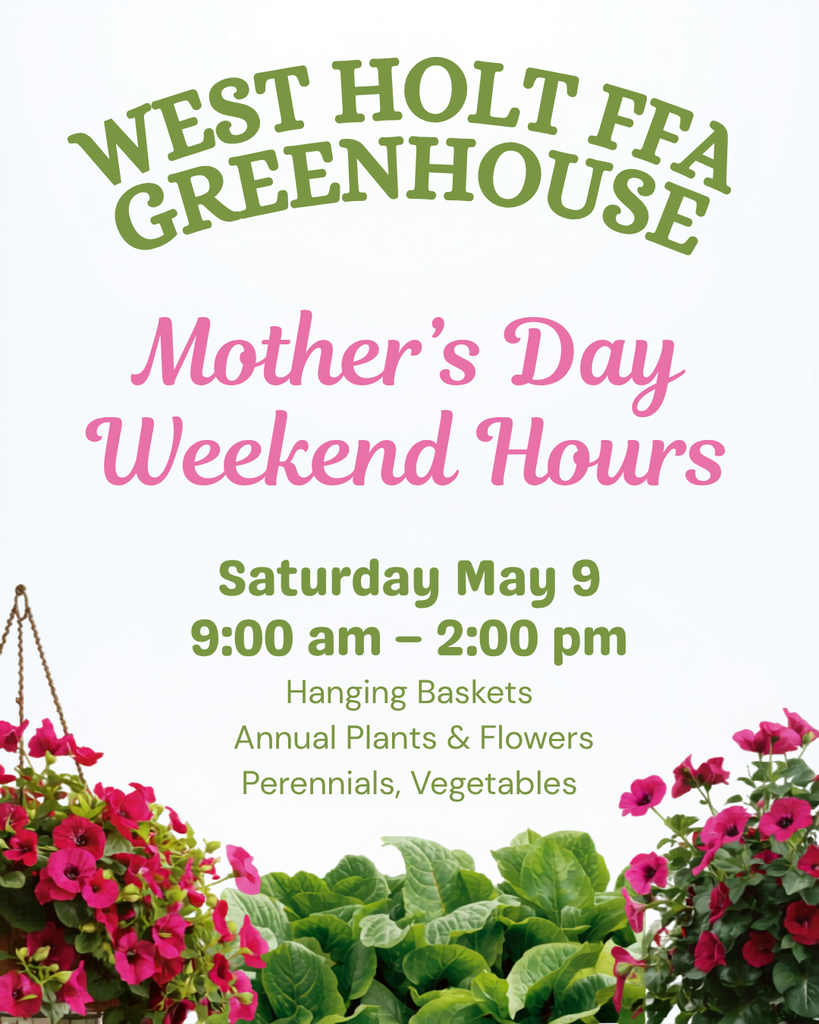 FFA Greenhouse Hours