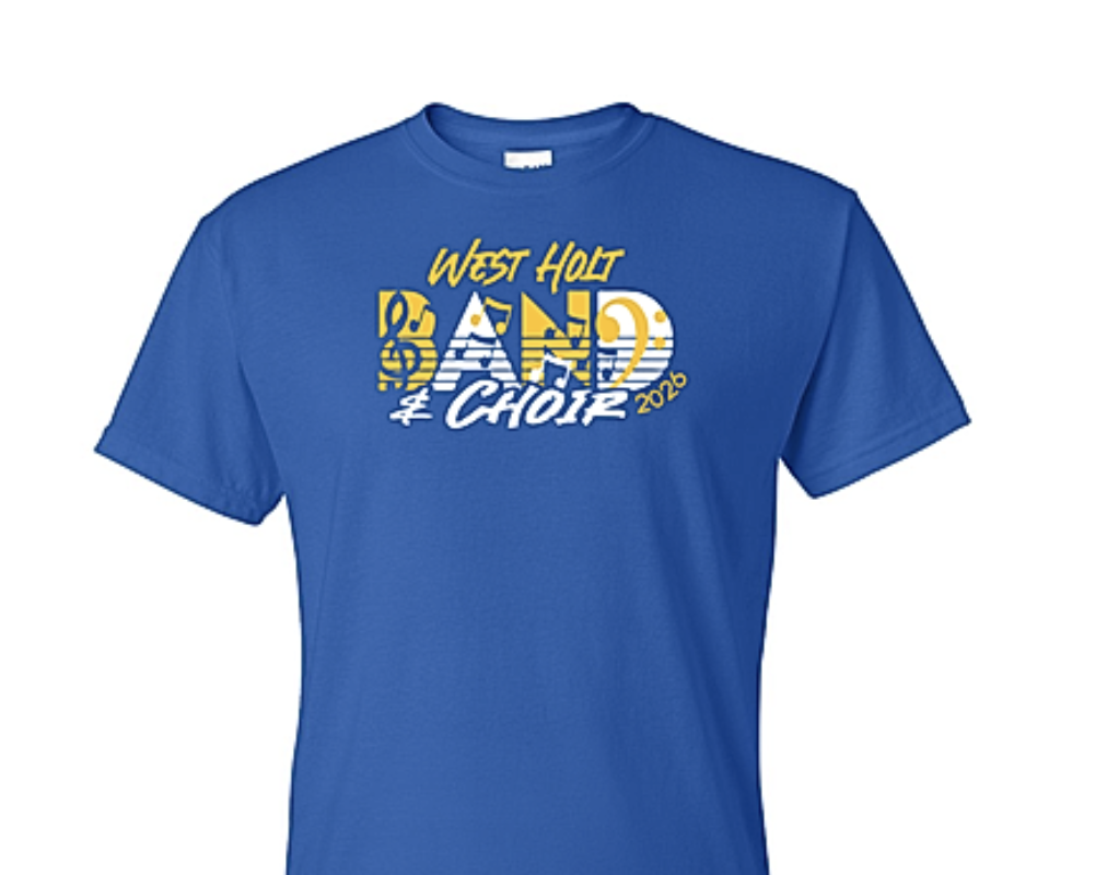 T-shirt design from Branding Barn for 26-27 Bands and Choirs