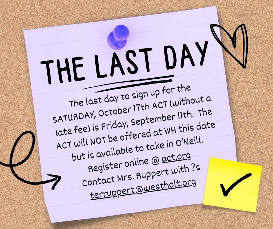 OCT ACT registration deadline