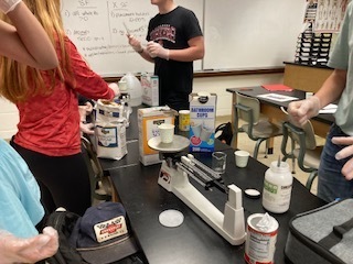 Physical Science chemical bonds lab 