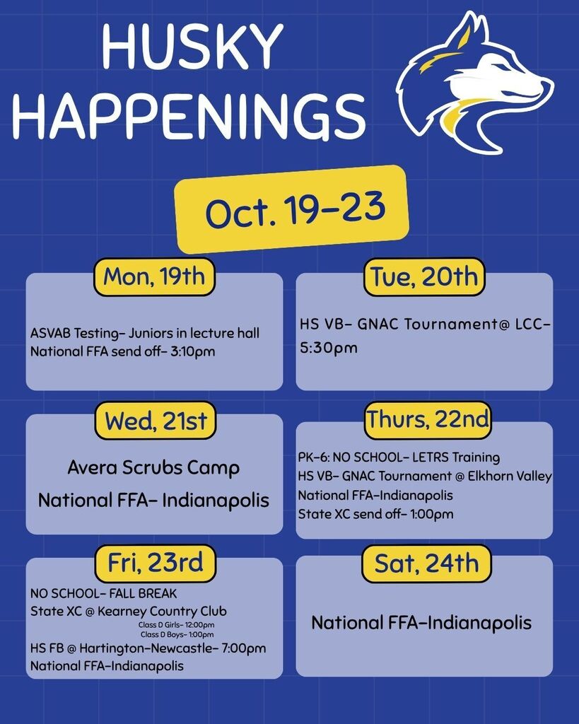 husky happenings