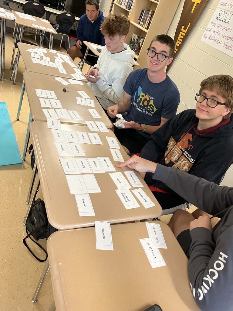 Students in English