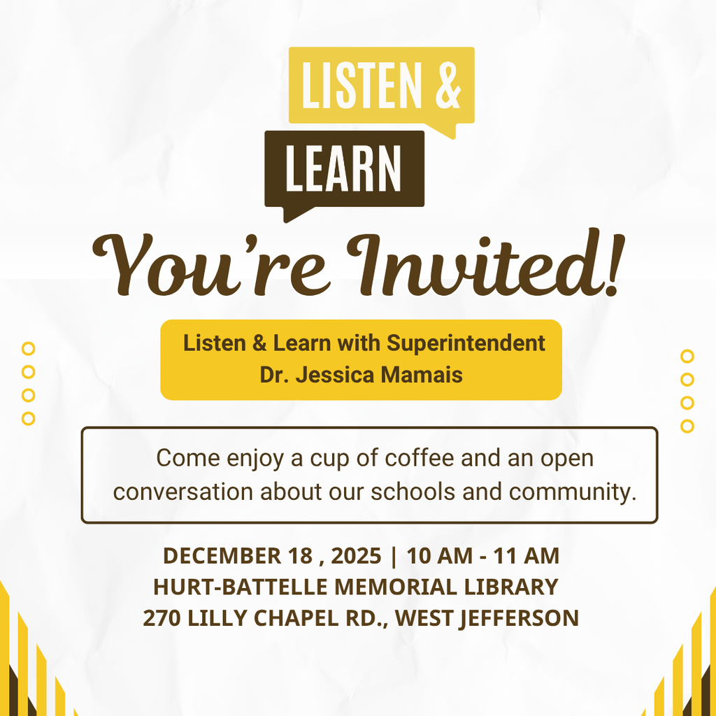 Listen & Learn Invitation