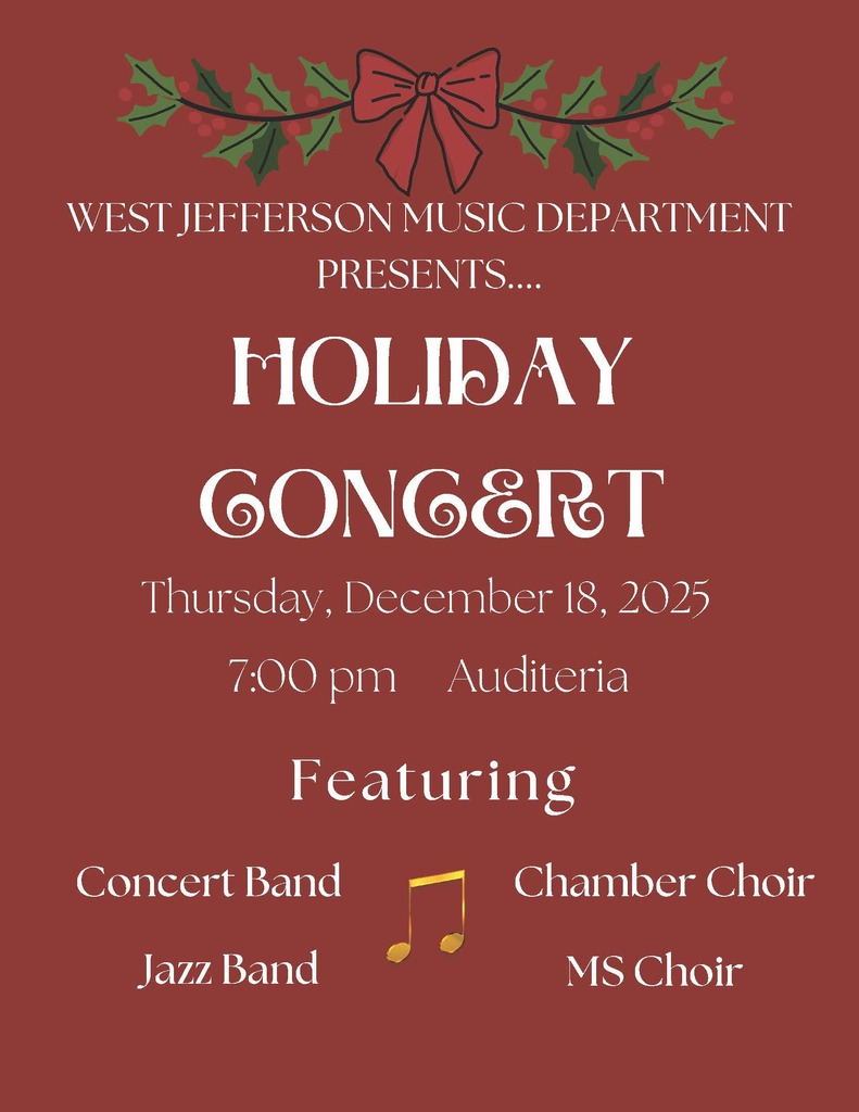 Holiday Concert Flyer