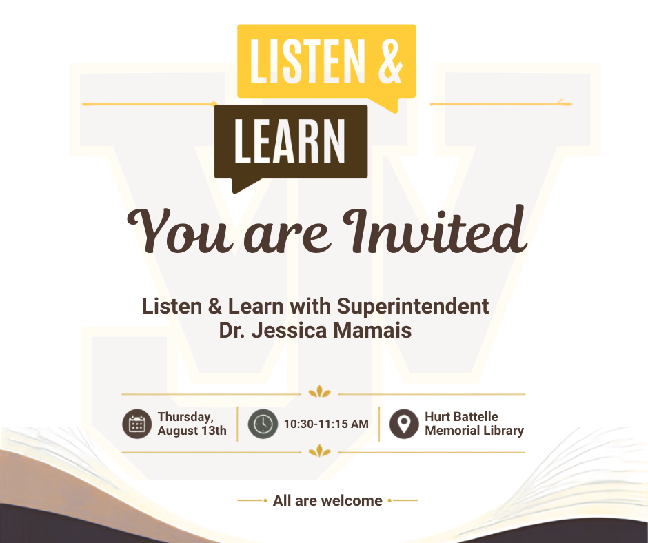 Listen & Learn Invitation