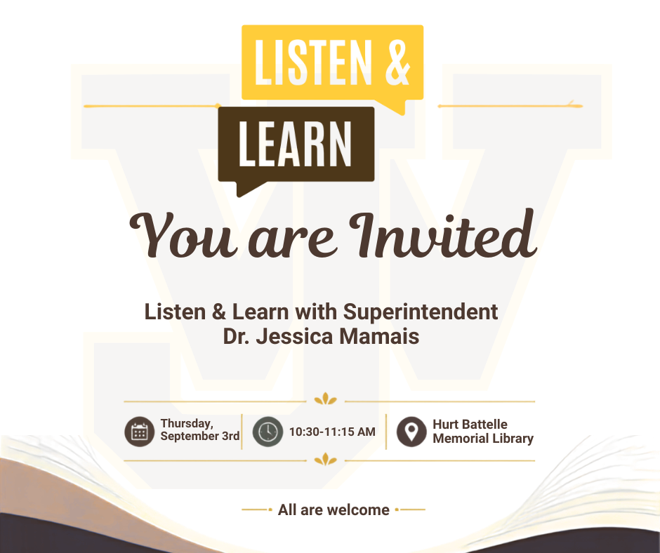 Listen & Learn Invitation
