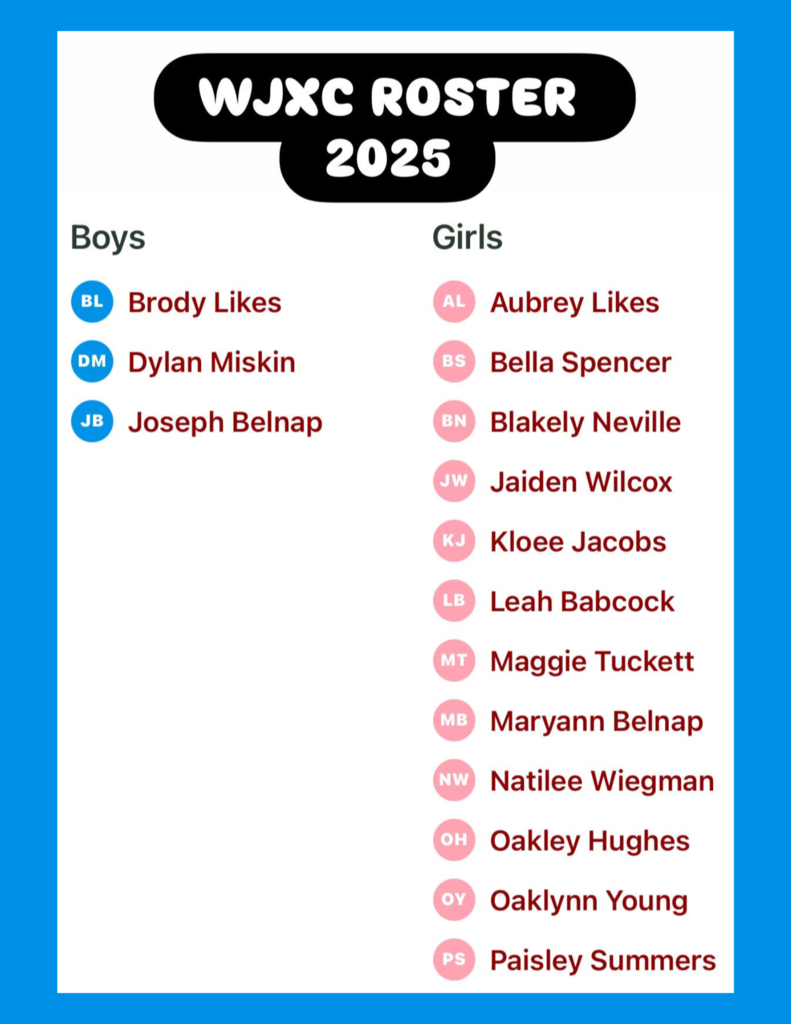 Cross Country Roster