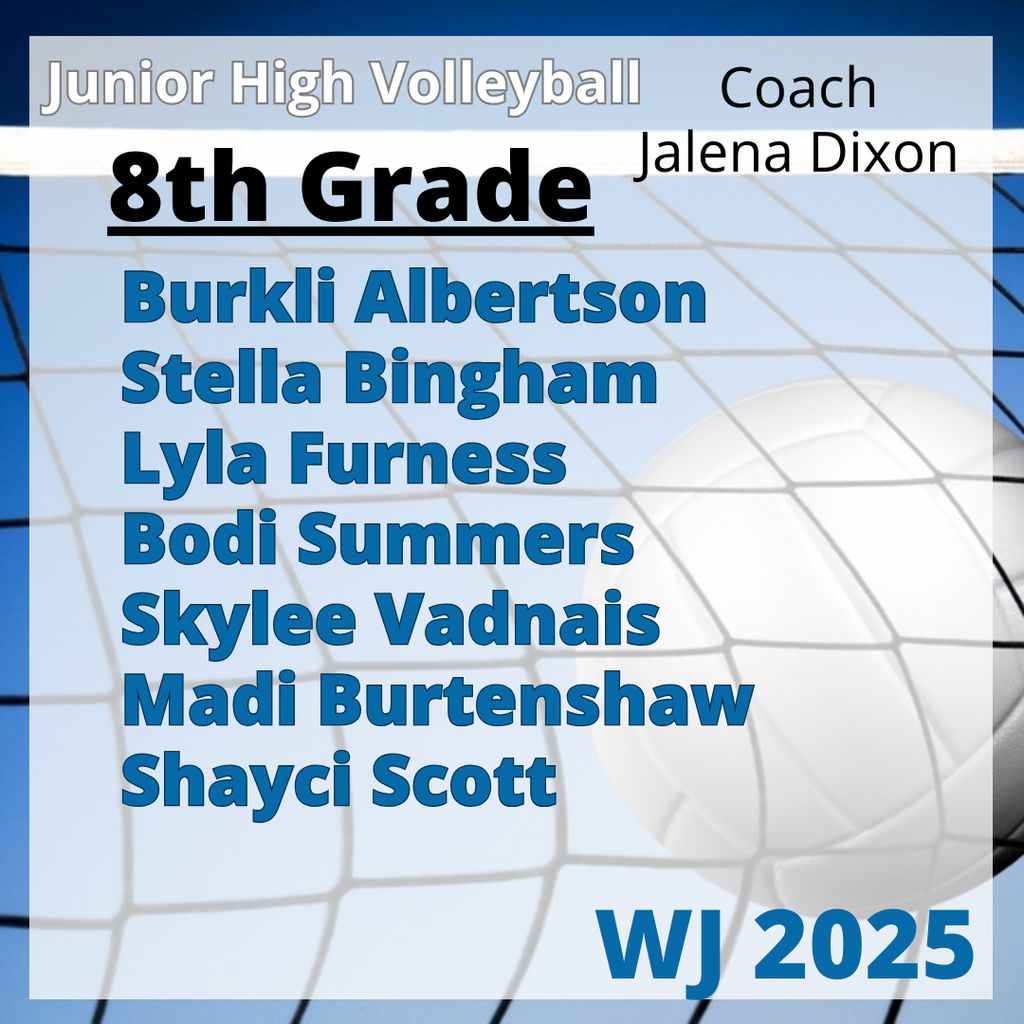 JH Volleyball Roster