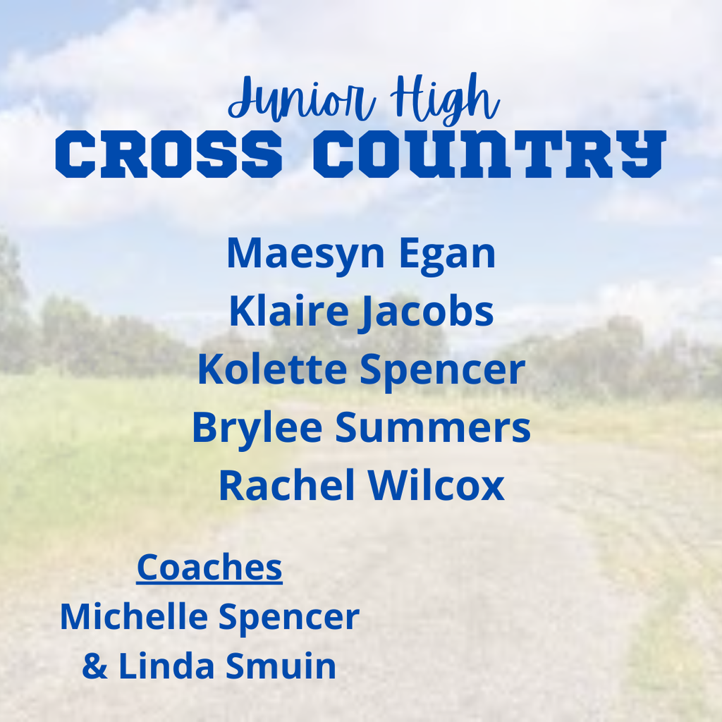 JH XC Roster