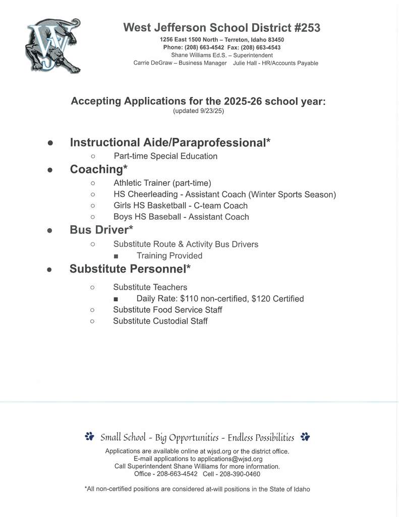 Job Openings