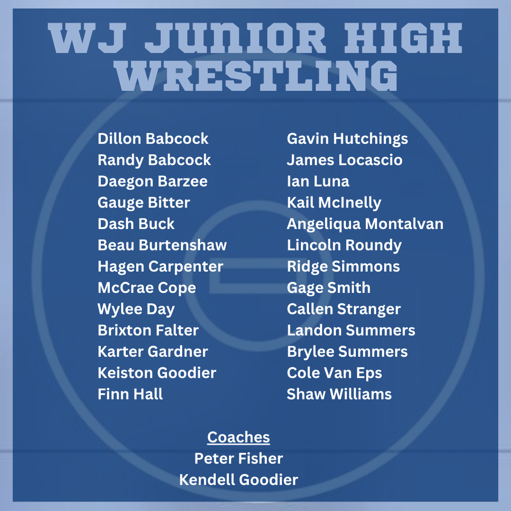 JH Wrestling Roster