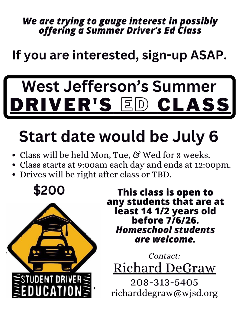 Summer Driver's Ed