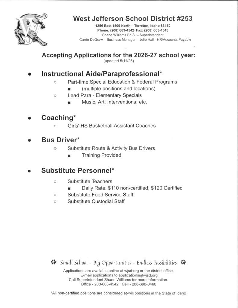 Job Openings