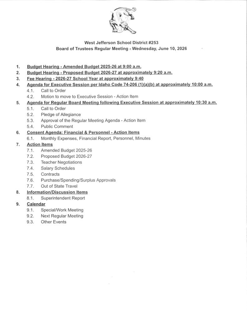 School Board Meeting