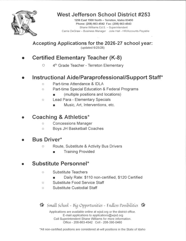 Job Openings