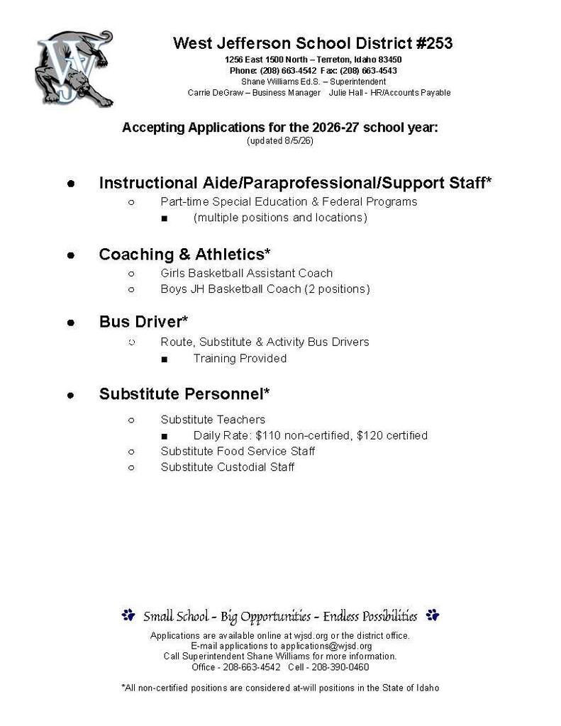 Job Openings