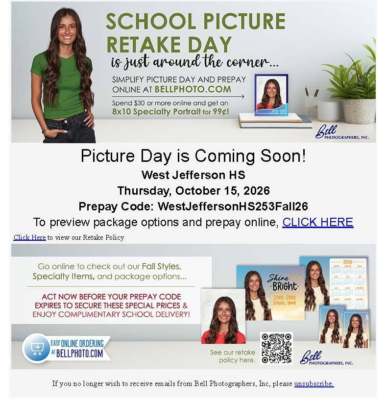 WJHS Retakes