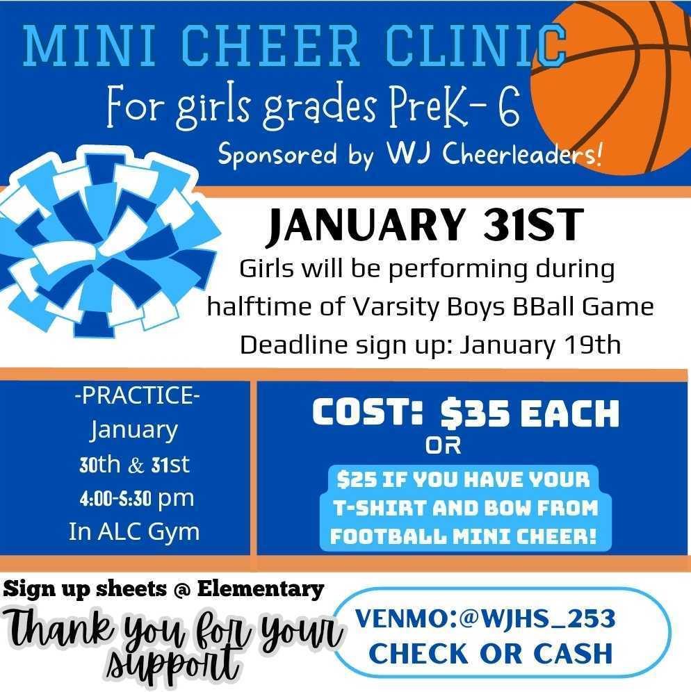 Mini Cheer Clinic