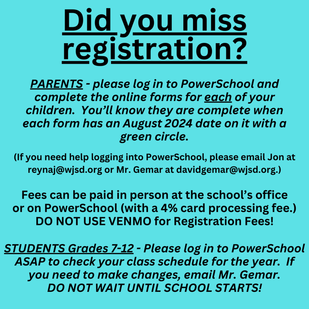 Last Chance Registration