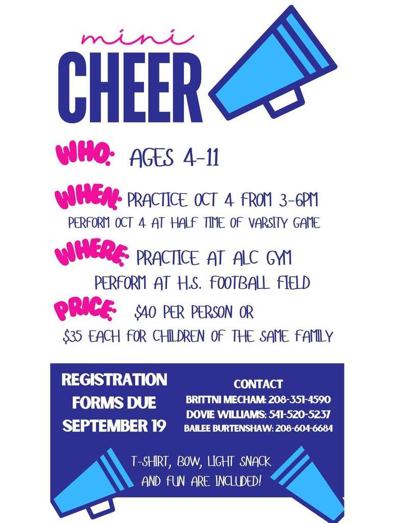 Mini Cheer Camp