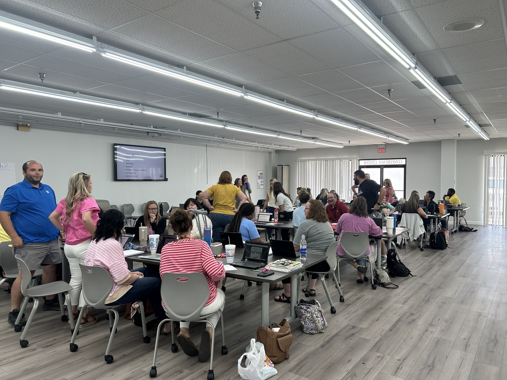 training room with people