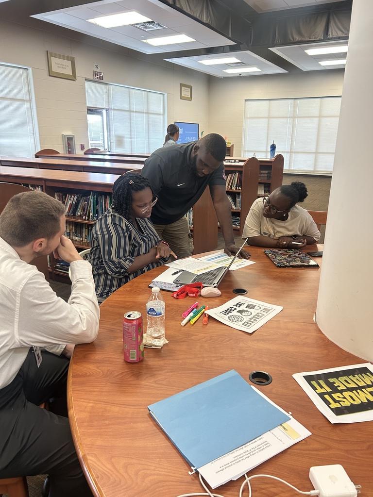 teachers at a table