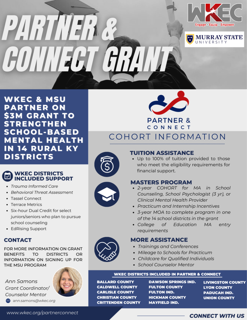 partner and connect flyer