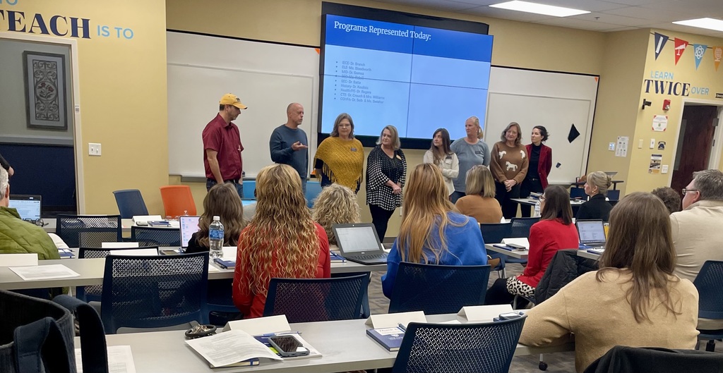 people in a room at murray state university