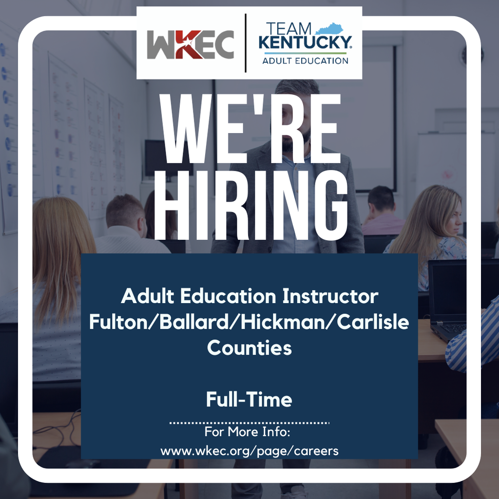 Fulton/Ballard/Hickman/Carlisle County hiring