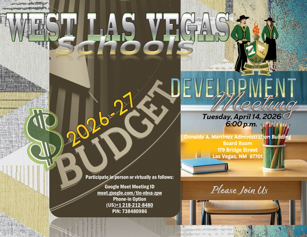 2026-27 Budget Development Meeting