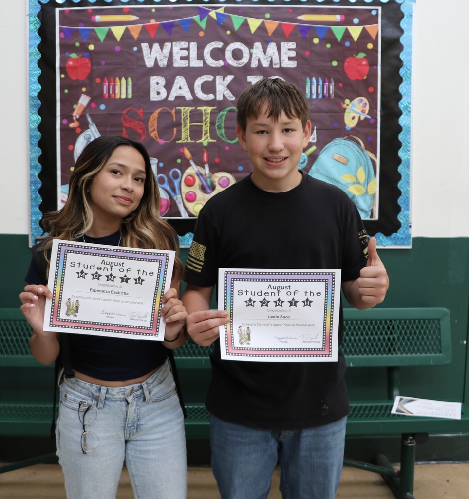 Esperanza Bachicha and Justin Baca