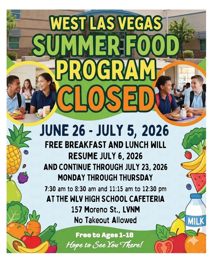 Summer Food Closure dates