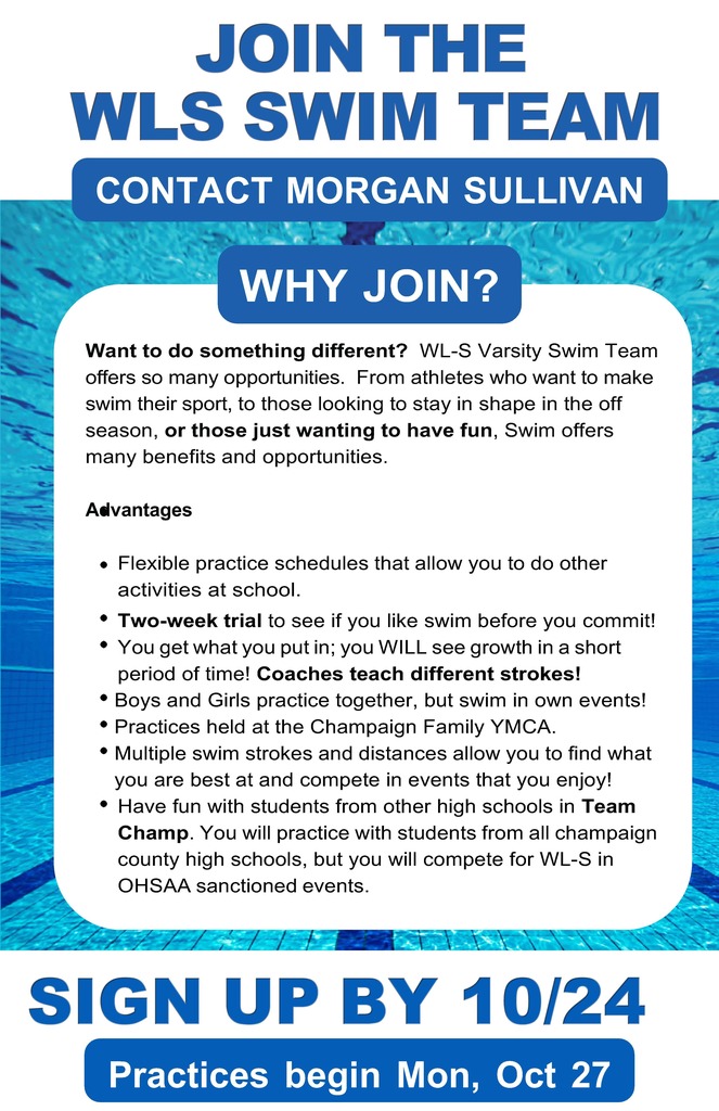 Join the swim team 25-26