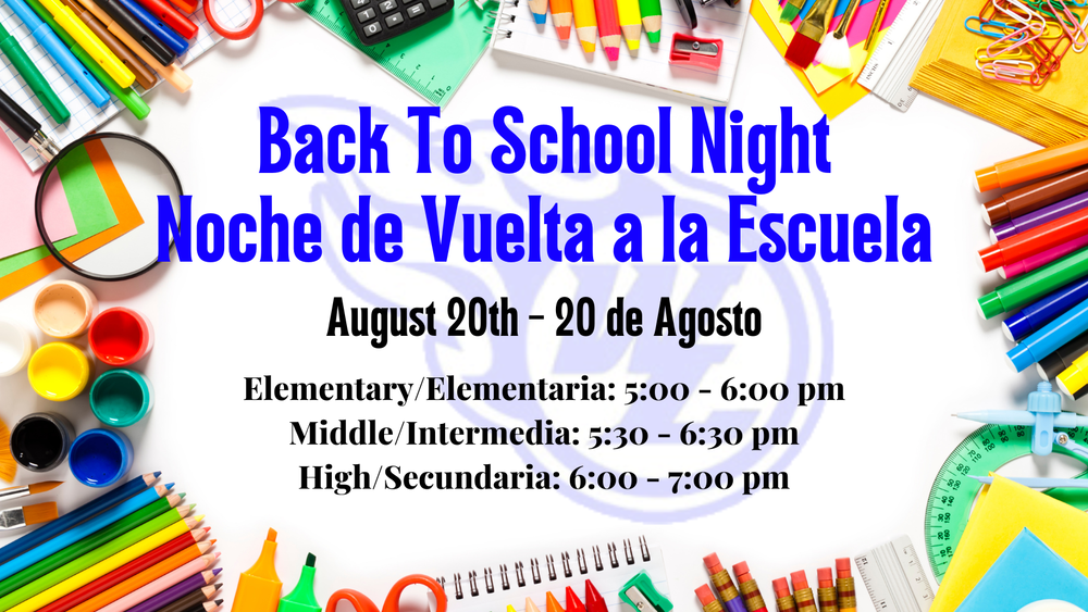 Back To School Night 2026