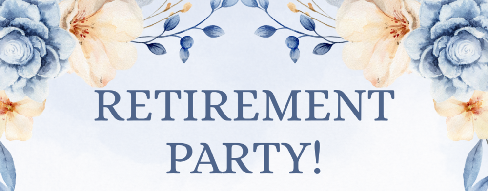 Retirement Party! Join us to Honor Beth Bryce and Tonya Gingerich on June 3rd at 3:30 pm in the Middle School Cafeteria