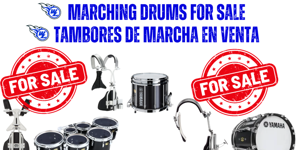 Marching Band Drums for Sale