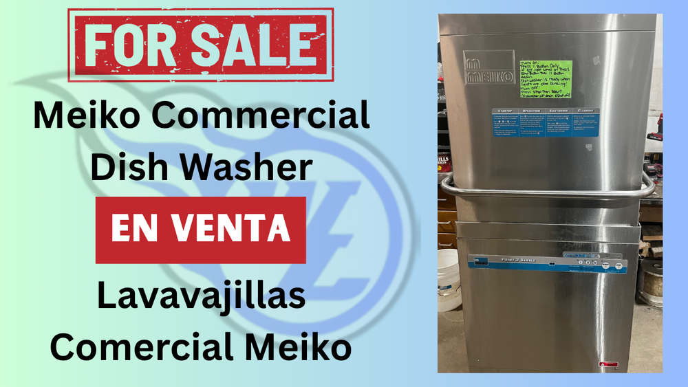 For Sale: Meiko Commercial Dish Washer