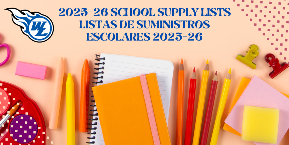 2025-26 School Supply Lists